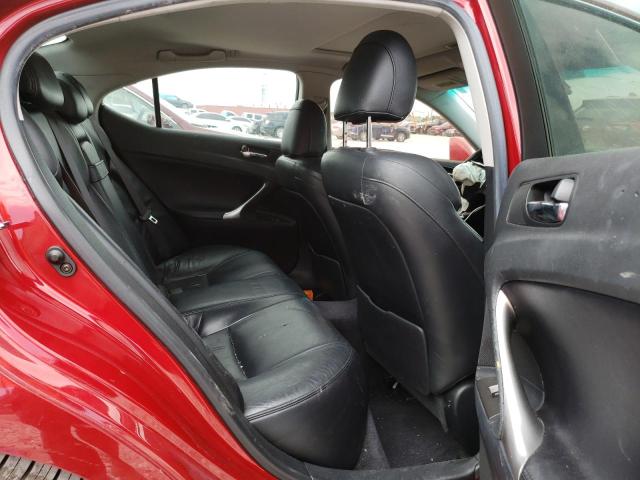 Photo 10 from auction – 2006 LEXUS IS 250 with VIN JTHBK262065009640