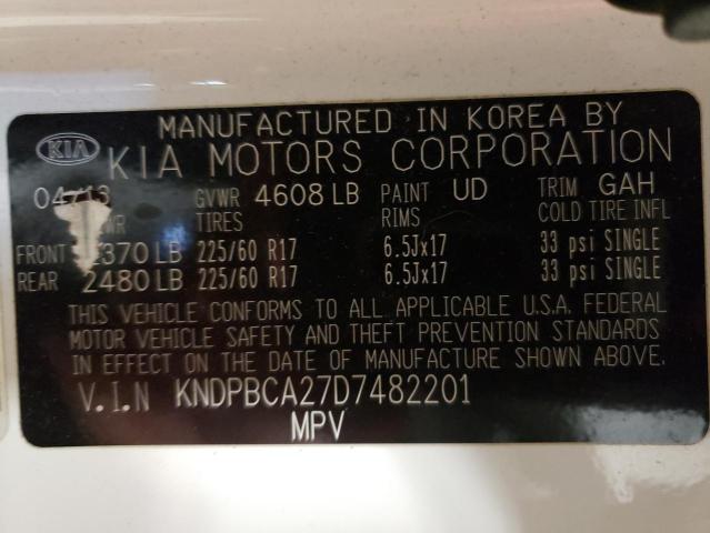 Photo 14 from auction – 2013 KIA SPORTAGE L with VIN KNDPBCA27D7482201