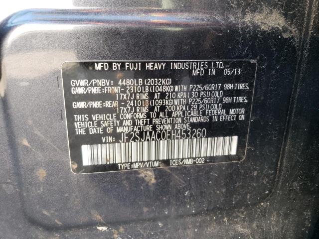 Photo 14 from auction – 2014 SUBARU FORESTER 2 with VIN JF2SJAAC0EH453260