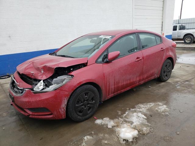 KIA FORTE LX 2016 with VIN KNAFK4A60G5577412 - Photo from auction
