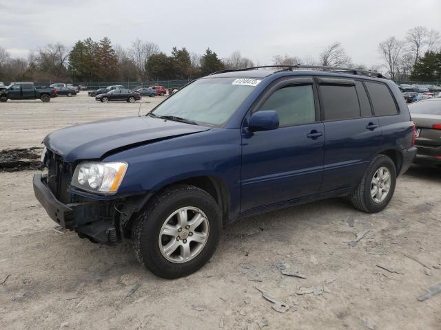 TOYOTA HIGHLANDER 2001 with VIN JTEGD21A410016804 - Photo from auction