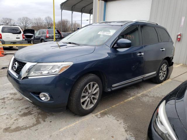 NISSAN PATHFINDER 2015 with VIN 5N1AR2MN0FC604856 - Photo from auction