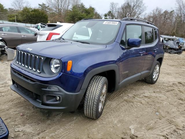 JEEP RENEGADE L 2017 with VIN ZACCJBBB5HPF47128 - Photo from auction