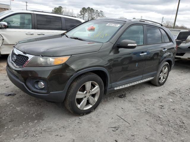 KIA SORENTO EX 2012 with VIN 5XYKU4A29CG229070 - Photo from auction
