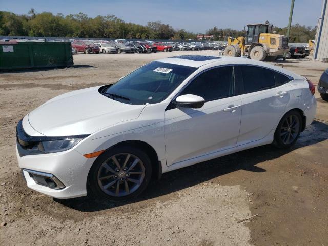 HONDA CIVIC EX 2020 with VIN 19XFC1F37LE012196 - Photo from auction