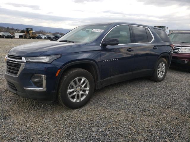 CHEVROLET TRAVERSE L 2022 with VIN 1GNERFKW4NJ144451 - Photo from auction