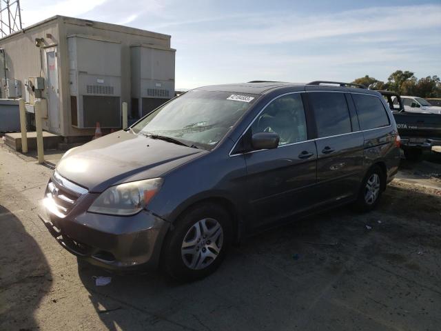 HONDA ODYSSEY EX 2007 with VIN 5FNRL38727B433672 - Photo from auction