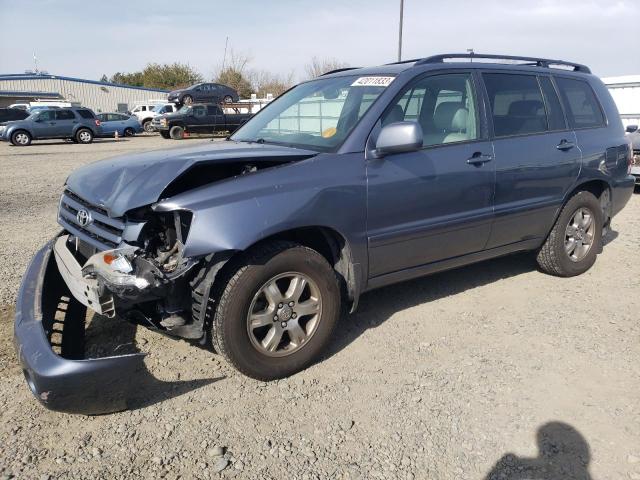 TOYOTA HIGHLANDER 2006 with VIN JTEDP21A660093613 - Photo from auction