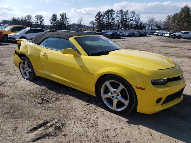 Photo 4 from auction – 2015 CHEVROLET CAMARO LT with VIN 2G1FF3D31F9290593