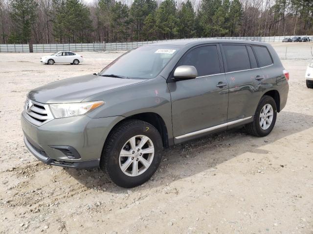 TOYOTA HIGHLANDER 2013 with VIN 5TDZA3EH7DS035190 - Photo from auction