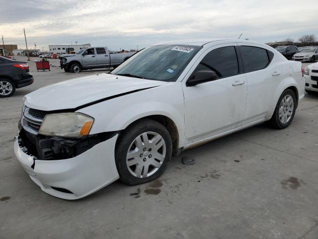 DODGE AVENGER SE 2013 with VIN 1C3CDZAB2DN731046 - Photo from auction