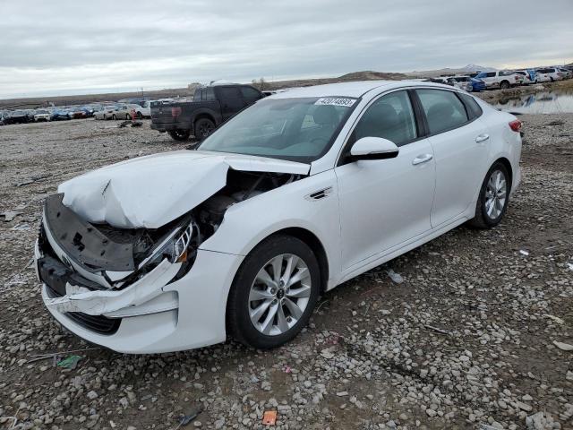 KIA OPTIMA EX 2016 with VIN 5XXGU4L3XGG063177 - Photo from auction