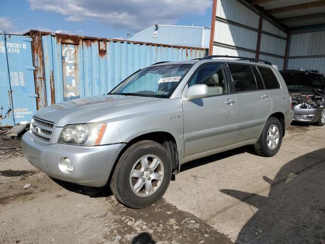 TOYOTA HIGHLANDER 2003 with VIN JTEGF21A730121012 - Photo from auction