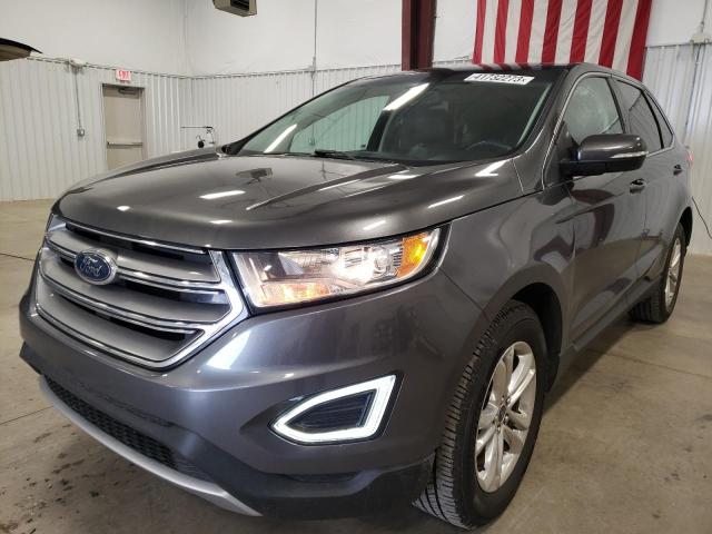 FORD EDGE SEL 2017 with VIN 2FMPK3J87HBB86592 - Photo from auction