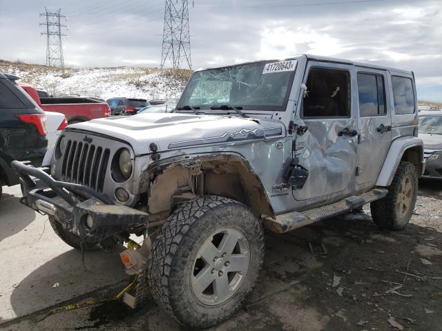 JEEP WRANGLER U 2014 with VIN 1C4BJWEG1EL204374 - Photo from auction