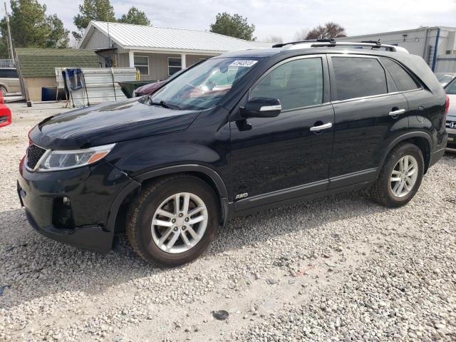 KIA SORENTO 2014 with VIN 5XYKTDA74EG489765 - Photo from auction