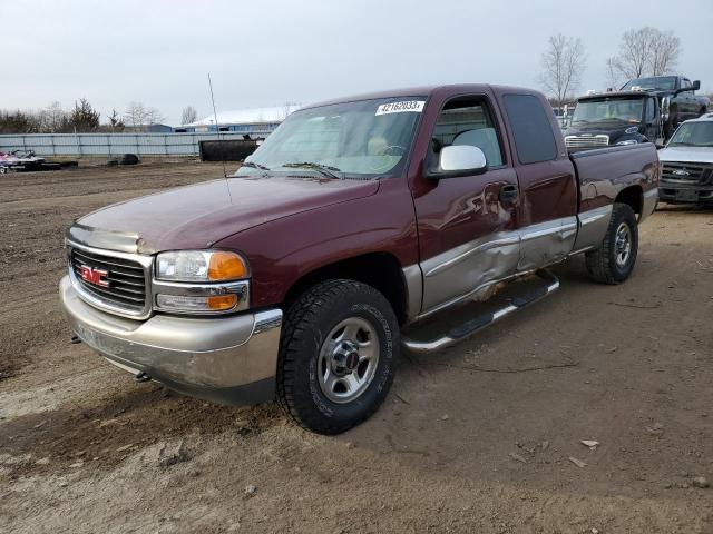 GMC NEW SIERRA 2000 with VIN 1GTEK19V5YE220043 - Photo from auction