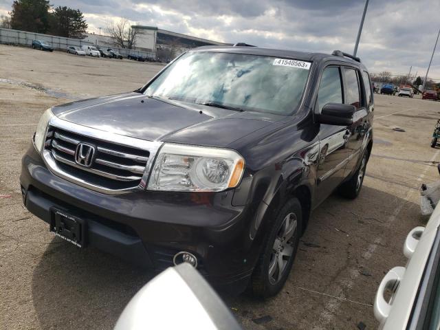 HONDA PILOT TOUR 2014 with VIN 5FNYF4H95EB047836 - Photo from auction