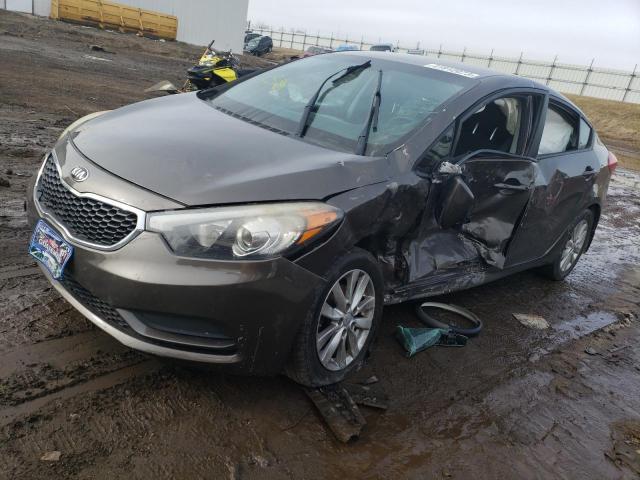 KIA FORTE LX 2014 with VIN KNAFX4A64E5177612 - Photo from auction