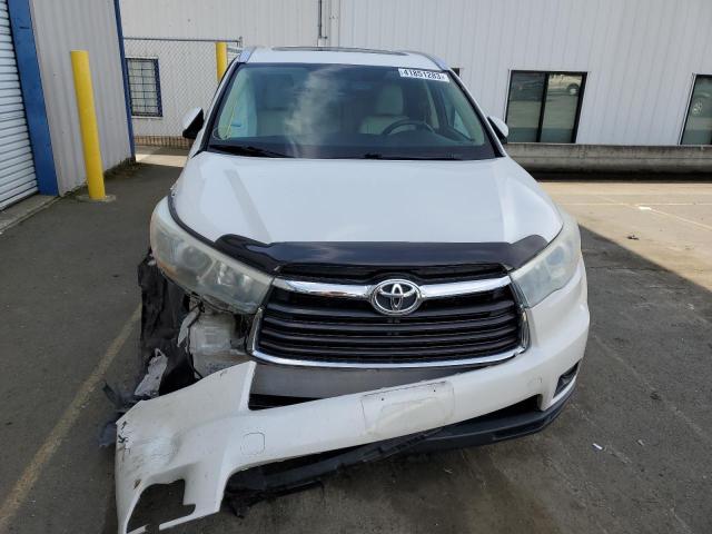 Photo 5 from auction – 2015 TOYOTA HIGHLANDER with VIN 5TDJKRFH9FS072692