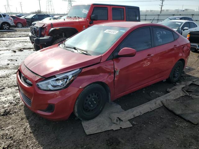 Photo 1 from auction – 2016 HYUNDAI ACCENT SE with VIN KMHCT4AE9GU992112