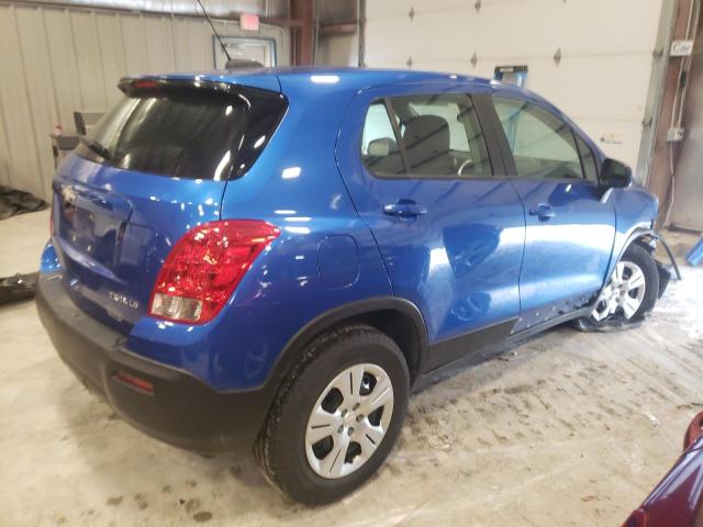 Photo 3 from auction – 2015 CHEVROLET TRAX with VIN KL7CJKSB0FB071262