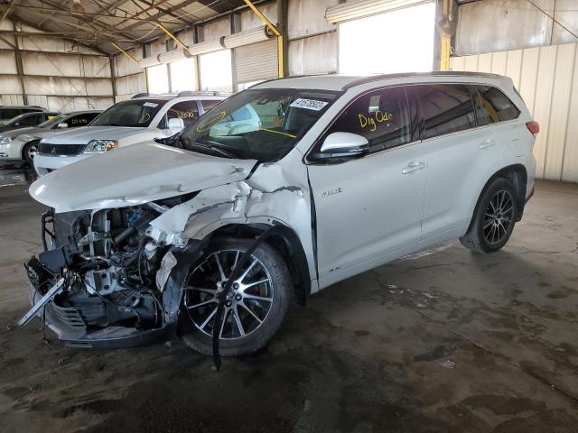 TOYOTA HIGHLANDER 2017 с VIN 5TDDGRFH6HS021538 - Снимка от търг