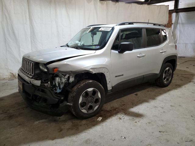 JEEP RENEGADE S 2017 with VIN ZACCJBAB1HPE82456 - Photo from auction