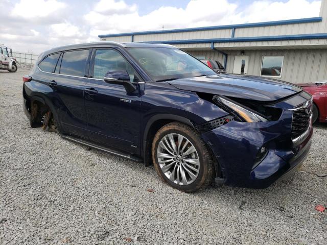 Photo 4 from auction – 2021 TOYOTA HIGHLANDER with VIN 5TDEBRCHXMS036707