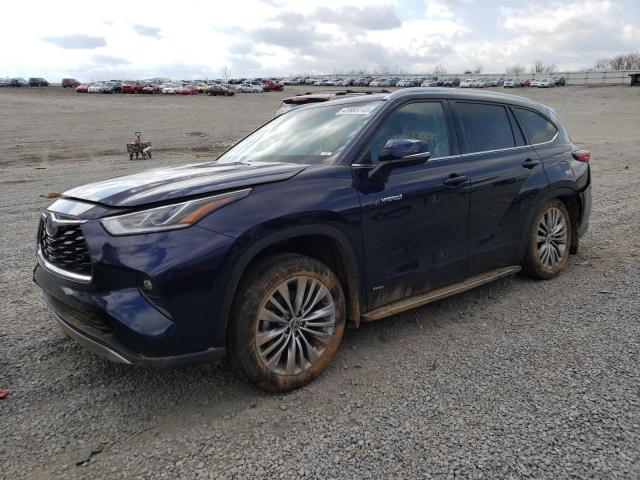 TOYOTA HIGHLANDER 2021 with VIN 5TDEBRCHXMS036707 - Photo from auction