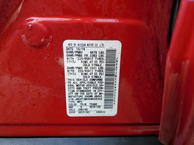Photo 14 from auction – 2017 NISSAN ROGUE S with VIN JN8AT2MVXHW005054