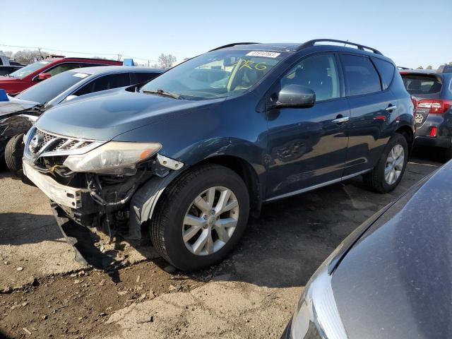 NISSAN MURANO S 2011 with VIN JN8AZ1MWXBW156629 - Photo from auction