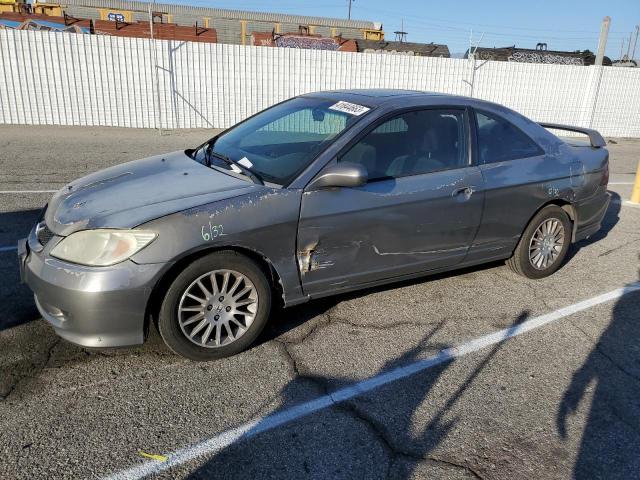 HONDA CIVIC EX 2005 with VIN 1HGEM22945L073543 - Photo from auction