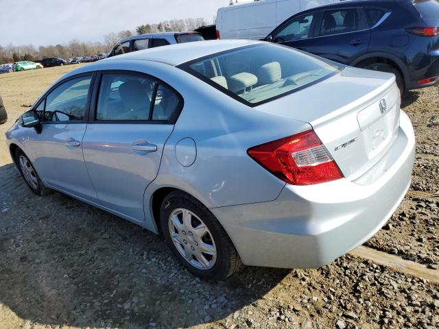 Photo 2 from auction – 2012 HONDA CIVIC LX with VIN 19XFB2F51CE336948