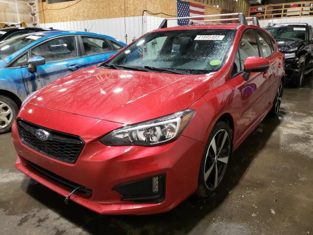 SUBARU IMPREZA SP 2017 with VIN 4S3GTAM6XH3746878 - Photo from auction