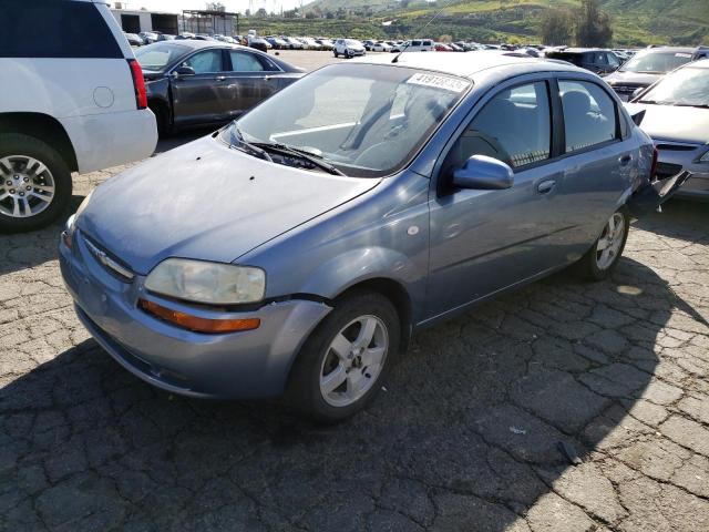 CHEVROLET AVEO LT 2006 with VIN KL1TG56656B642574 - Photo from auction