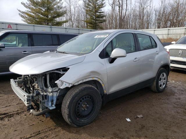 CHEVROLET TRAX LS 2018 with VIN KL7CJKSB4JB702040 - Photo from auction