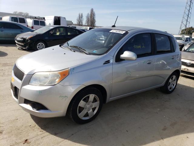 CHEVROLET AVEO LS 2009 with VIN KL1TD66E09B315736 - Photo from auction