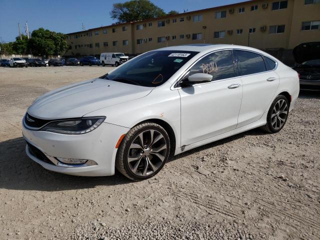 CHRYSLER 200 C 2015 with VIN 1C3CCCCG2FN633758 - Photo from auction