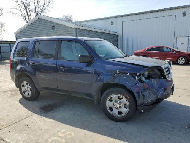 Photo 4 from auction – 2015 HONDA PILOT LX with VIN 5FNYF3H28FB001139