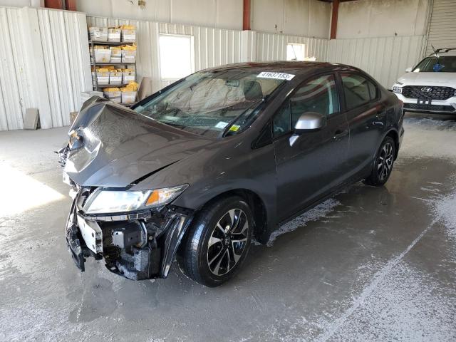 HONDA CIVIC EX 2013 with VIN 2HGFB2F86DH541098 - Photo from auction