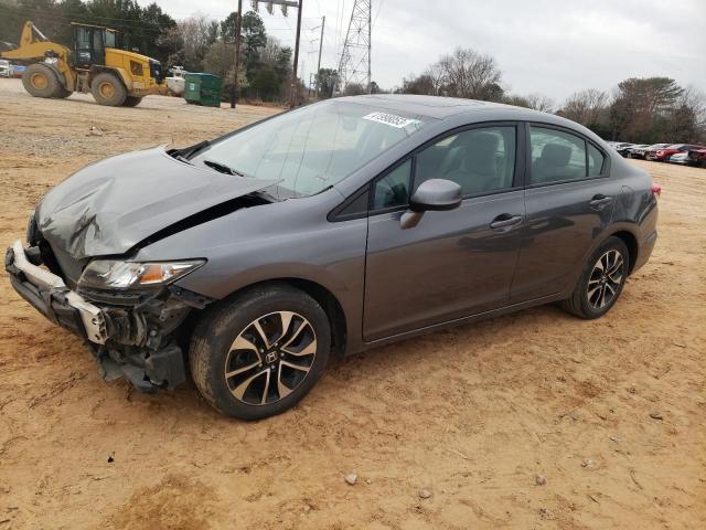 HONDA CIVIC EX 2013 with VIN 19XFB2F83DE046299 - Photo from auction