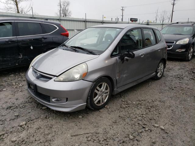 HONDA FIT S 2007 with VIN JHMGD38607S023823 - Photo from auction