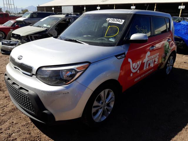 KIA SOUL + 2015 with VIN KNDJP3A51F7775001 - Photo from auction