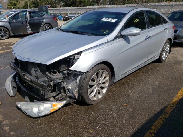 HYUNDAI SONATA SE 2013 with VIN 5NPEC4AC7DH723821 - Photo from auction