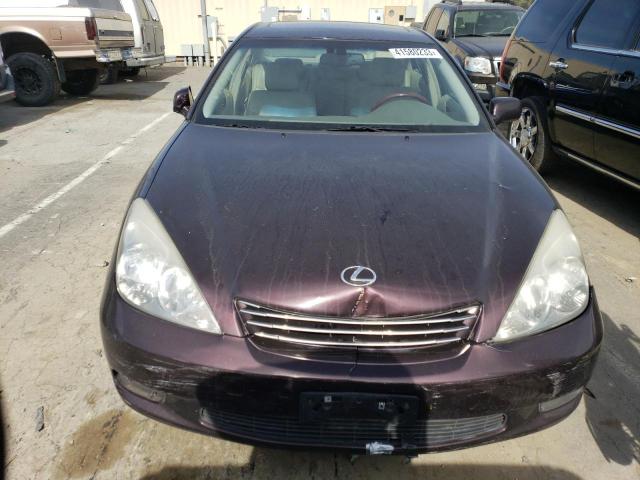 Photo 5 from auction – 2003 LEXUS ES 300 with VIN JTHBF30G530089136