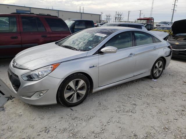 HYUNDAI SONATA HYB 2012 with VIN KMHEC4A40CA054706 - Photo from auction