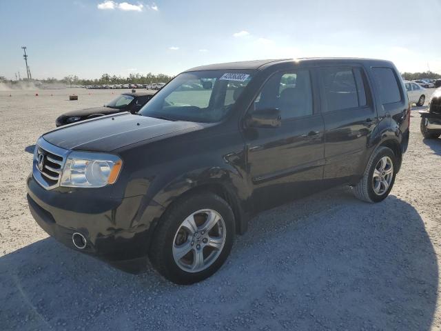 HONDA PILOT EXLN 2014 with VIN 5FNYF3H73EB002094 - Photo from auction