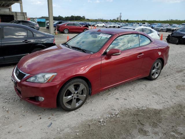 LEXUS IS 250 2010 with VIN JTHFF2C25A2513749 - Photo from auction