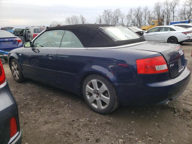 Photo 2 from auction – 2005 AUDI A4 QUATTRO with VIN WAUDT48H75K010480